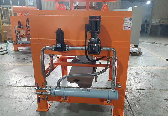 Magnetische scheider voor het verwijderen van ijzer uit voedselmeel