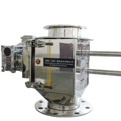 Automatische hoogvermogende magnetische scheider Energiebesparend en niet verstoppend Whims Magnetische scheider Mijnbouw Metalen recycling